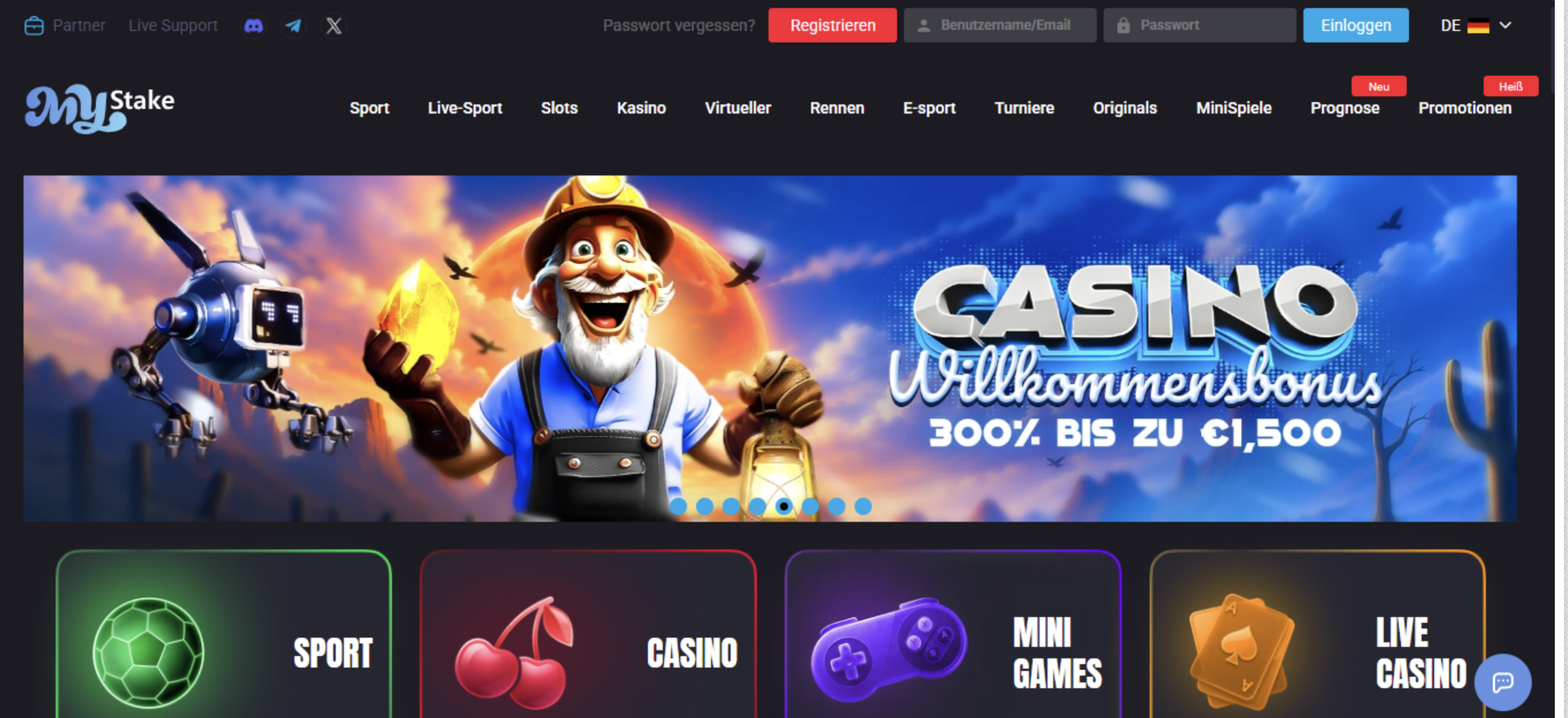 MyStake casino
